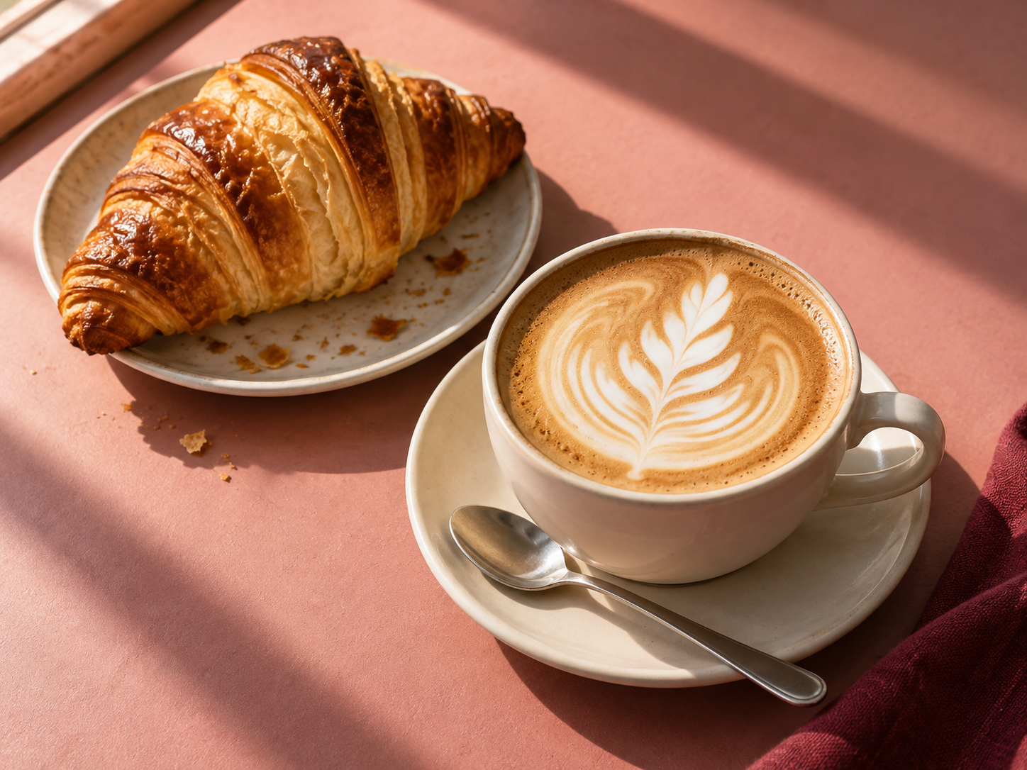 Café ilustrativo do modelo de cafeteria